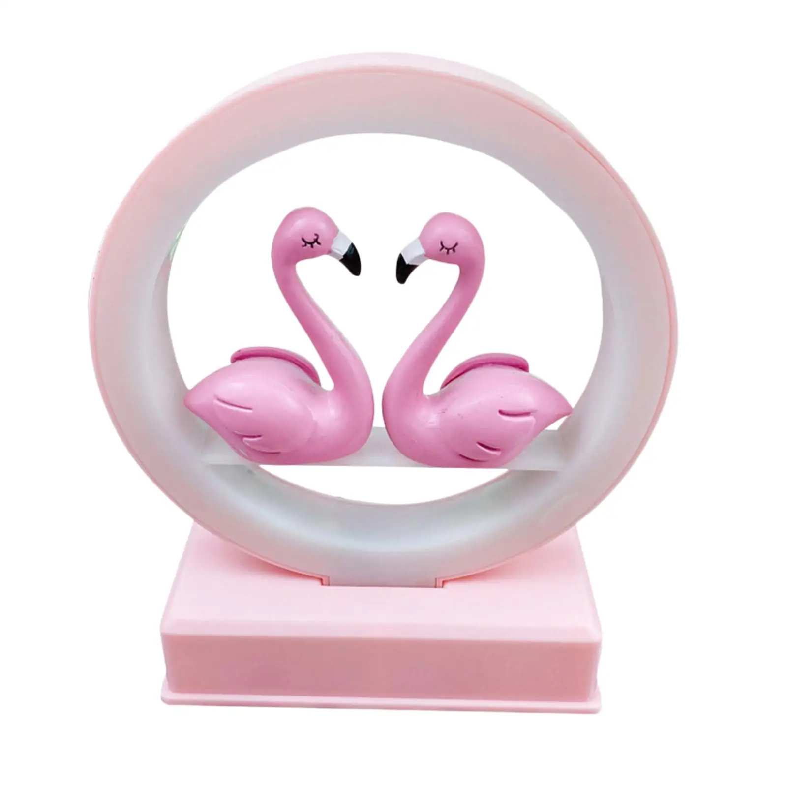 LED Flamingo Night Light with Music Desk Lamp for Dorm Gift Decoration