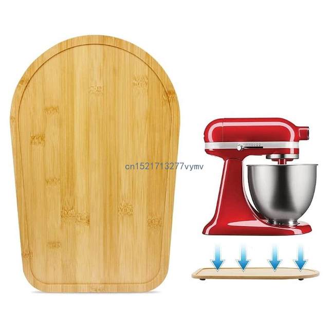  Mixer Sliding Slider Compatible with KitchenAid Bowl Lift Mixer  - Bamboo Kitchen Countertop Storage Mover Sliding Caddy Moving Tray for  Kitchen Aid 5-8 Qt Stand Mixer, Professional 600 Stand Mixer: Home