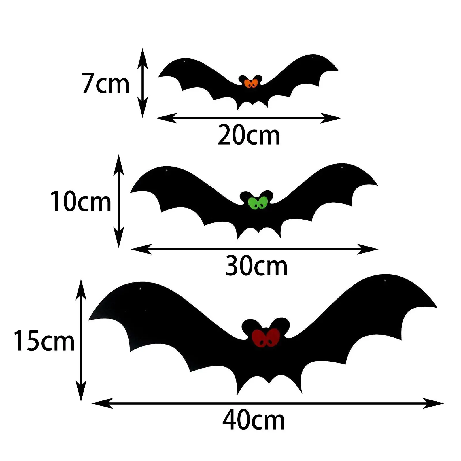 12Pcs Halloween Hanging Decoration with Rope Garland Banner Halloween Ceiling Decoration Supplies Mall Props Party