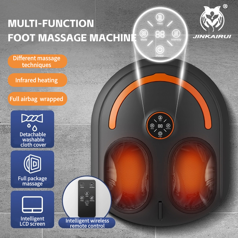 Best of Multifunctional Electric Foot Massager Machine With Remote Control Kneaded Roller Airbag Infrared Heating Shiatsu Fatigue Relief Reviews & Tips