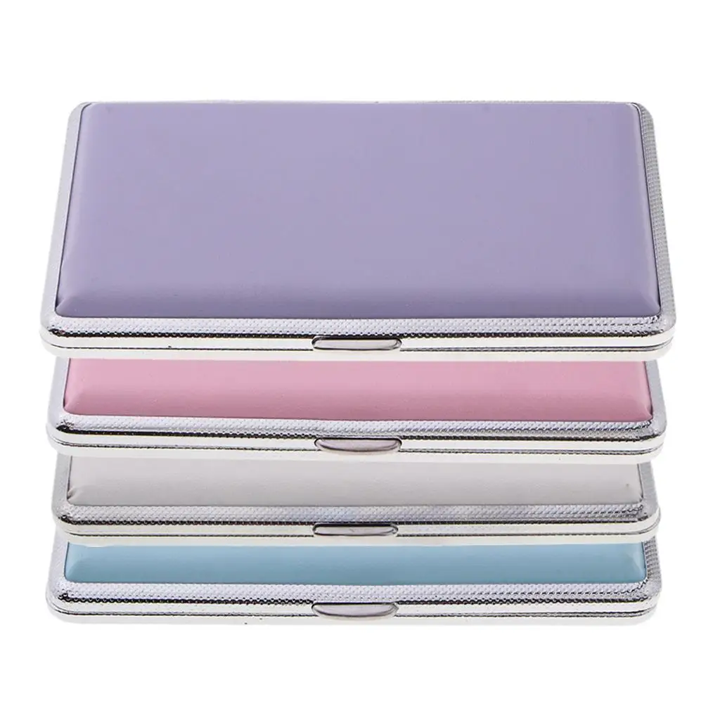 14Pcs Slim Metal Storage   Case Box for