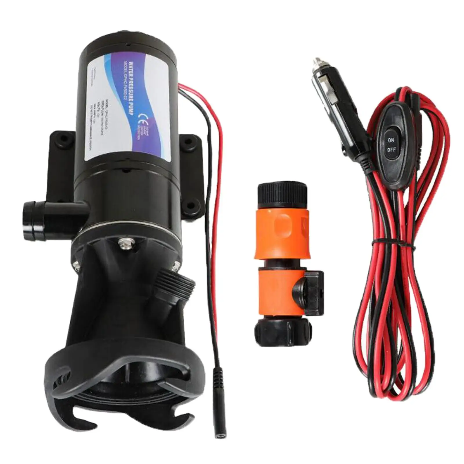 RV Macerator Pump  Sewage Pump 12V DC Motor Portable Waste Water  for Motorhome  Vehicle Part Accessories