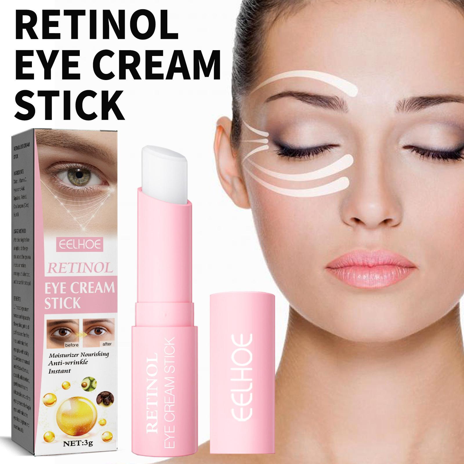 Best of Retinol Eye Cream For Face Lifting Moisturizing Balm Stick Anti-Wrinkle Anti-Puffiness Remove Dark Circles Eye Bags Car Reviews & Tips