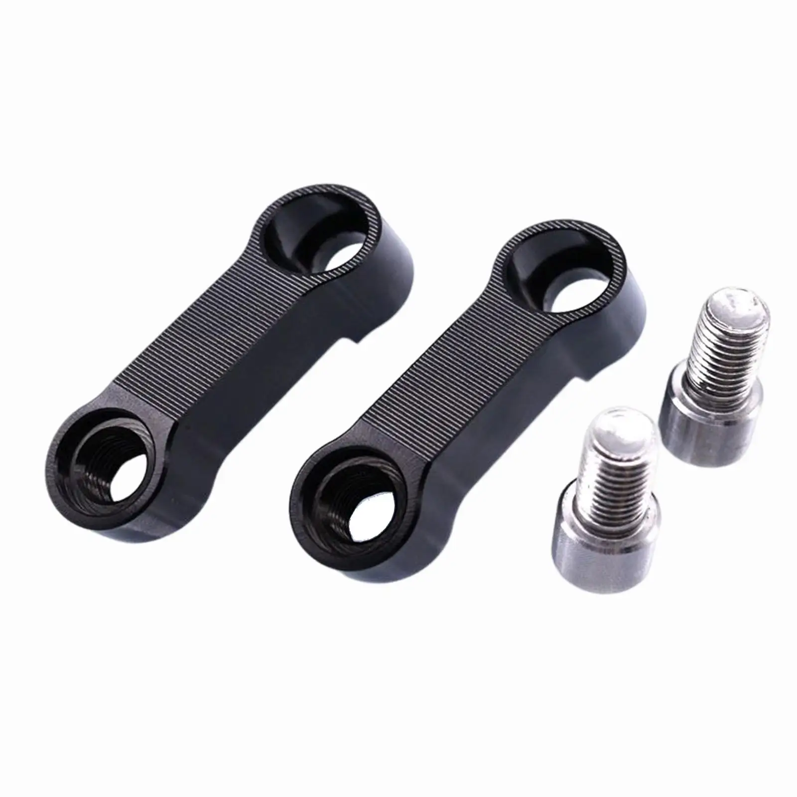2x Mirror Mount Riser 10mm Accessories High Performance Premium Durable Easy to Install Professional M10 Extender Adapter