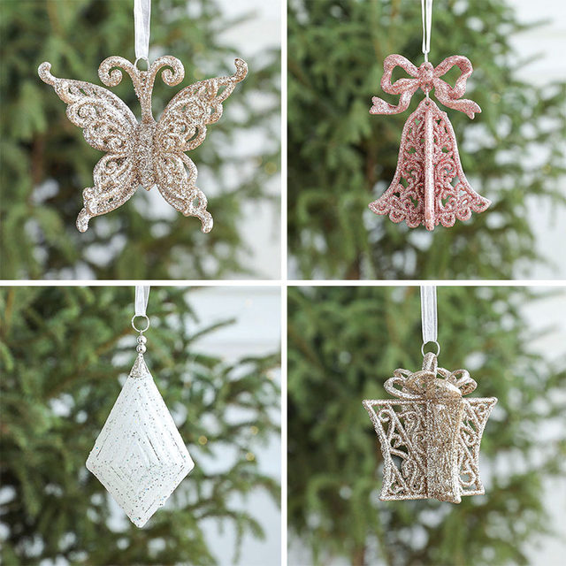 Butterfly Christmas Tree Ornaments - Home & Garden - AliExpress