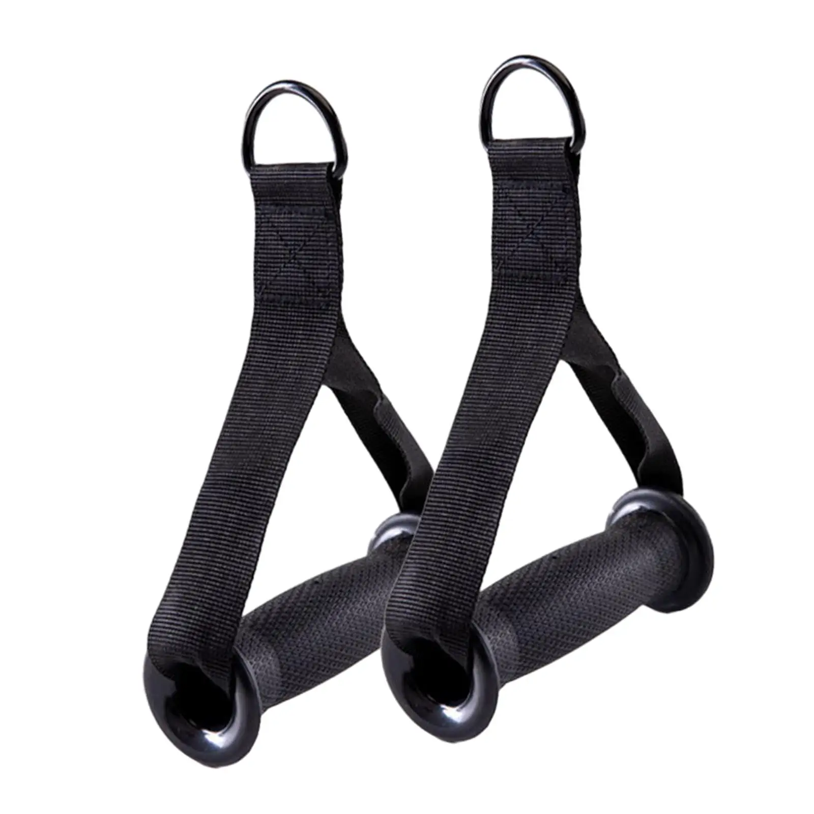 Exercise Handles Grip Attachments for Home Gym Equipment Yoga Pulley System