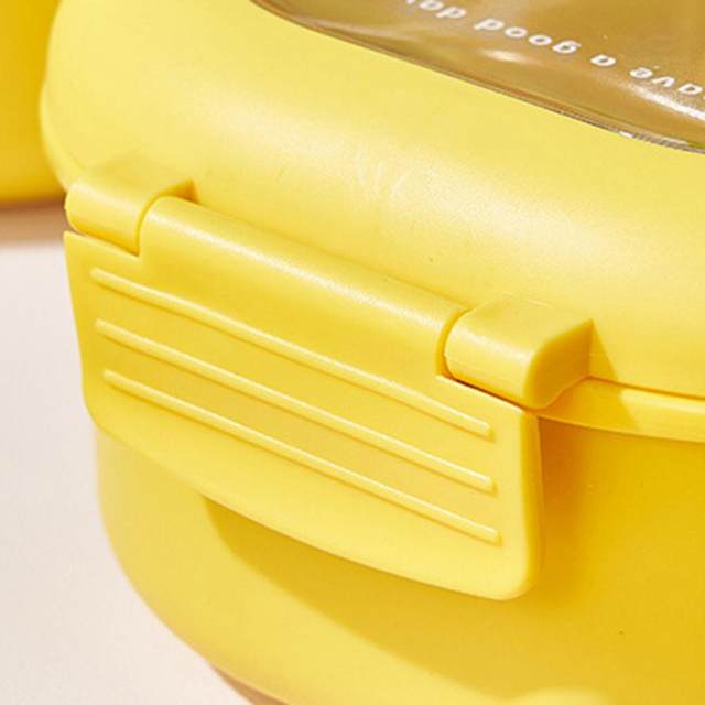 Lunch box microwave heating lunch box light Meng yellow lunch box -  Yamibuy.com