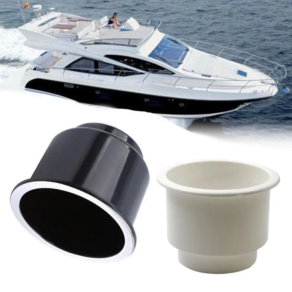 Plastic Cup Holder Cup Holder Cup with Drain Drinking Cup Bottle Holder for Installation for Boat Marine Car