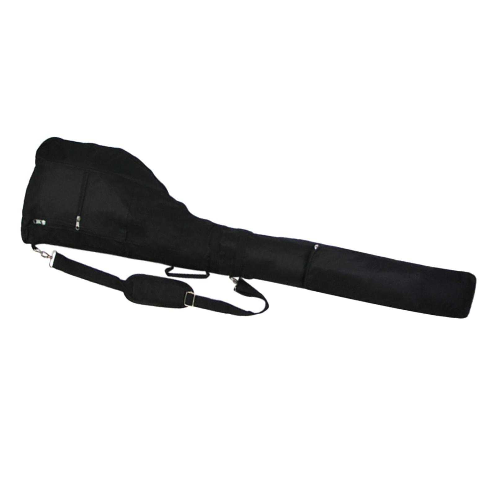 Portable Golf Club Bag Travel Clubs Holder Case Lightweight with Carry Handle and Shoulder Strap Waterproof Carrier Sunday Bag