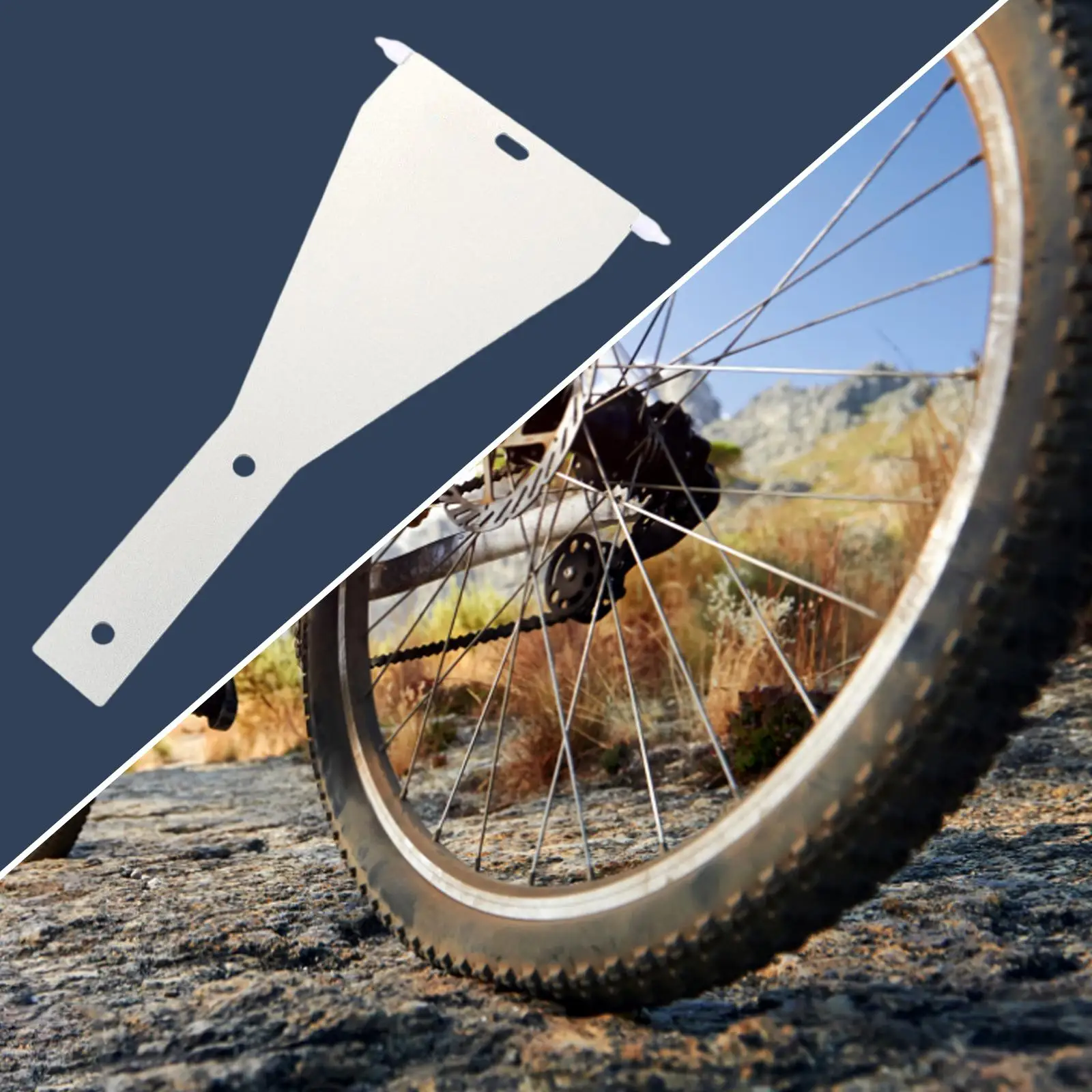 Bike Centering Gauge for Wheel Truing Stand Measurement Tool Balancer Aluminum Alloy Positioning Repair Tool for Mountain Bike