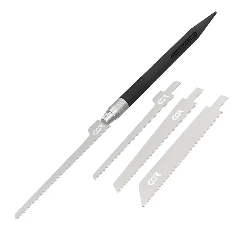 3/Set DIY Craft Model Groove Saw Blades Carved Knife Tools Kits with Handle for Gundam Model Supply Hobby Accessories
