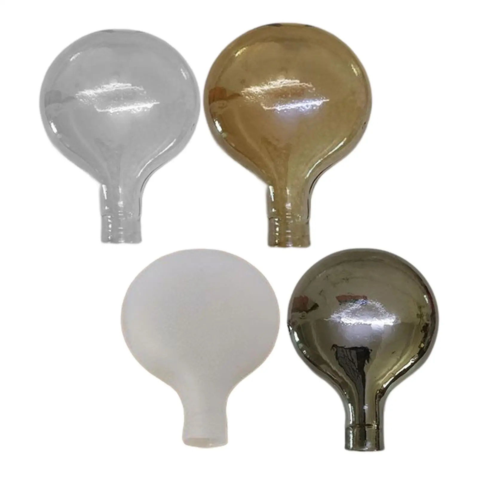 Decorative Glass Lampshade High Transmittance Elegant for Vanity table lamp