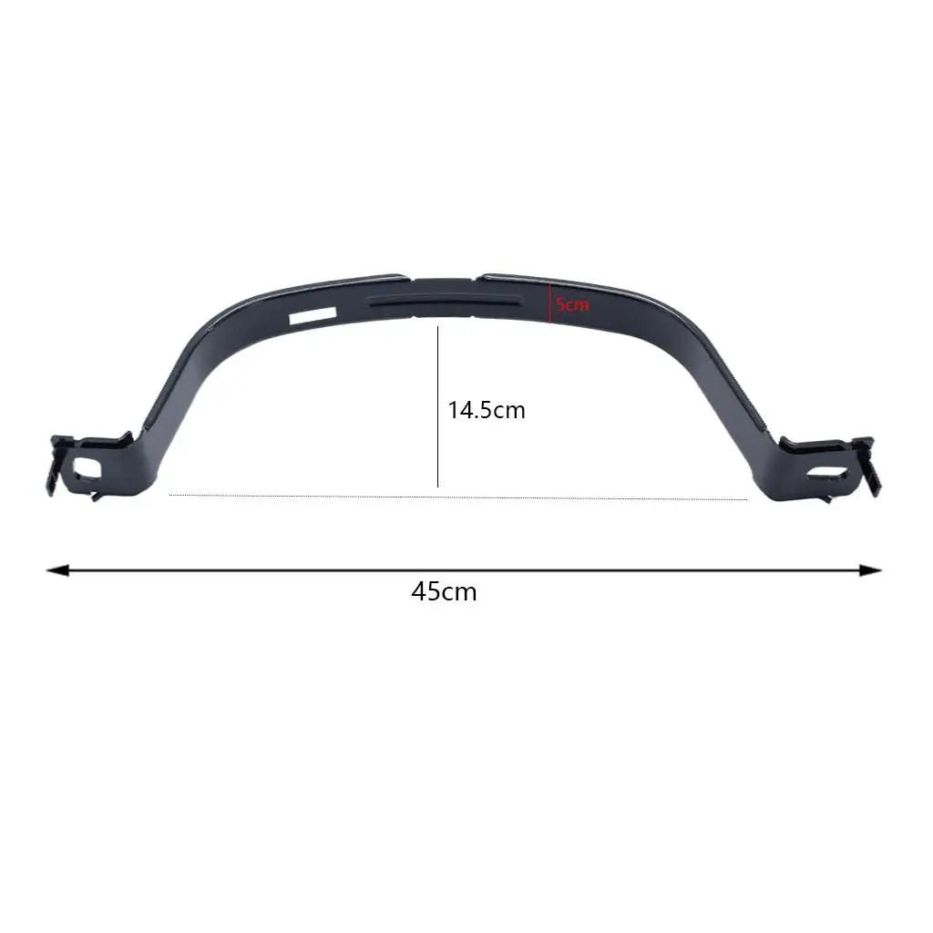 Fuel Tank Strap 153689 for All 206 Vehicles Easy to use Car Parts 45514.5cm Black