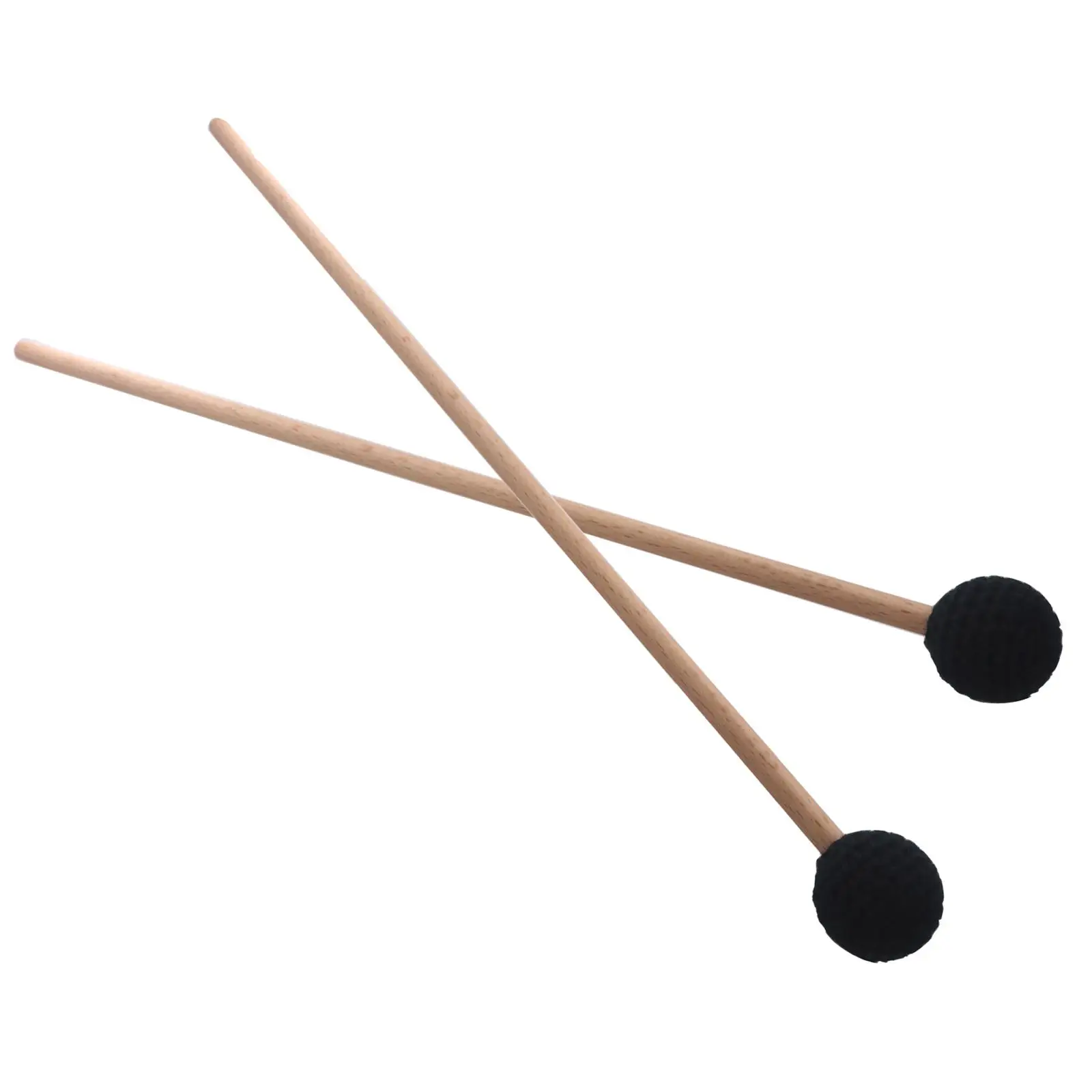 2x Glockenspiel Sticks Percussion Xylophone Bell Mallets for Drummers Xylophone