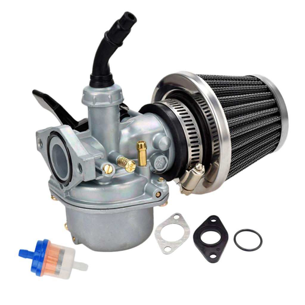 PZ19 Carburetor With 35mm Air Filter Fits for 80cc 90cc Dirt Bike