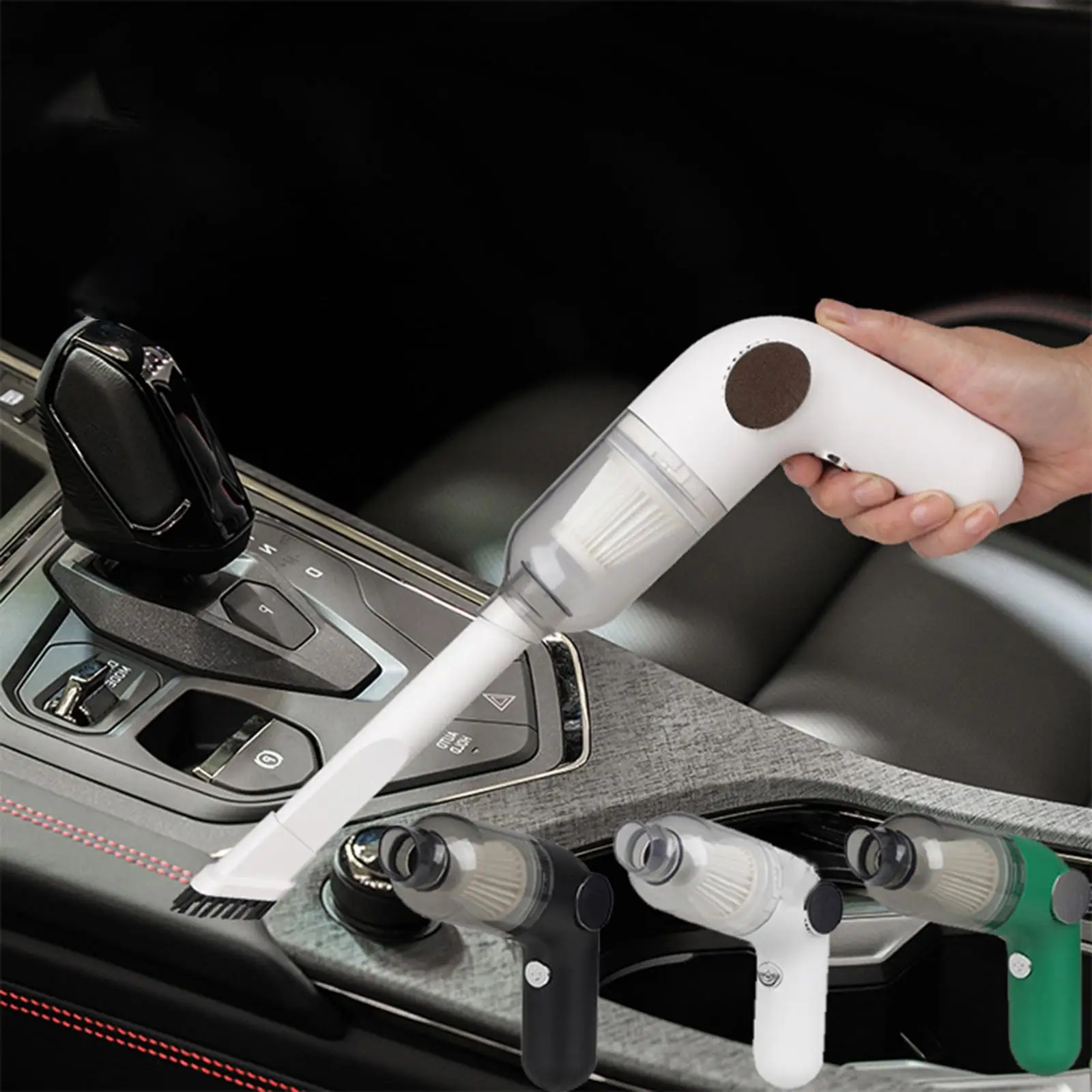 Car Vacuum Cleaner 6000PA Wireless Wet and Dry Auto Accessories Portable Powerful Suction Handheld Vacuums for Car Cleaning