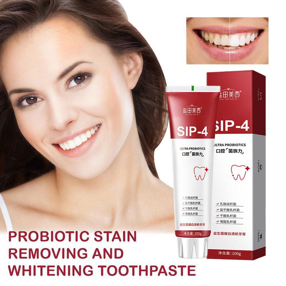 Best of Sip-4 Probiotic Toothpaste Sp-4 Brightening Whitening Toothpaste Fresh Breath Mouth Teeth Cleaning Health Tooth Care BreathFresh Reviews & Tips