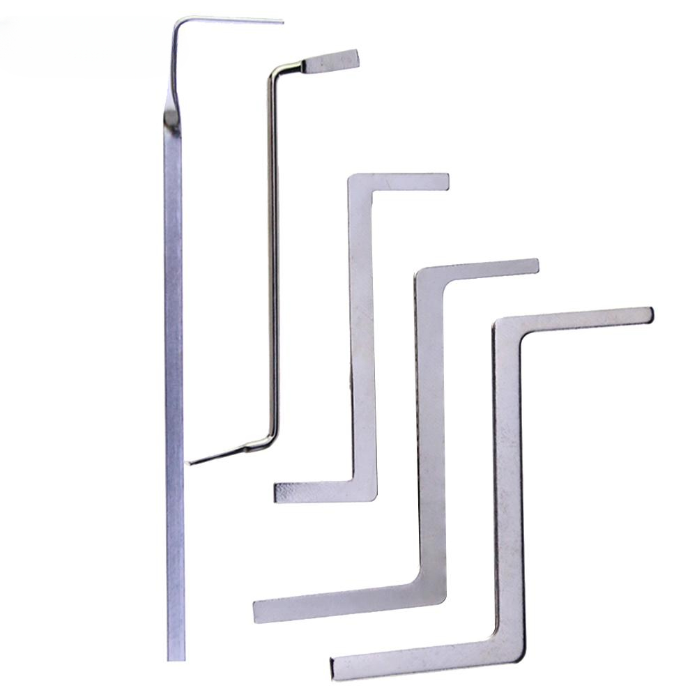 5 stücke Gebrochen Schlüssel Entfernen Auto Extractor pick Set Schlosser Schlüssel Tackle-Tool Liefert Lock Pick Hardware metall DIY Griff werkzeug – Detail 1