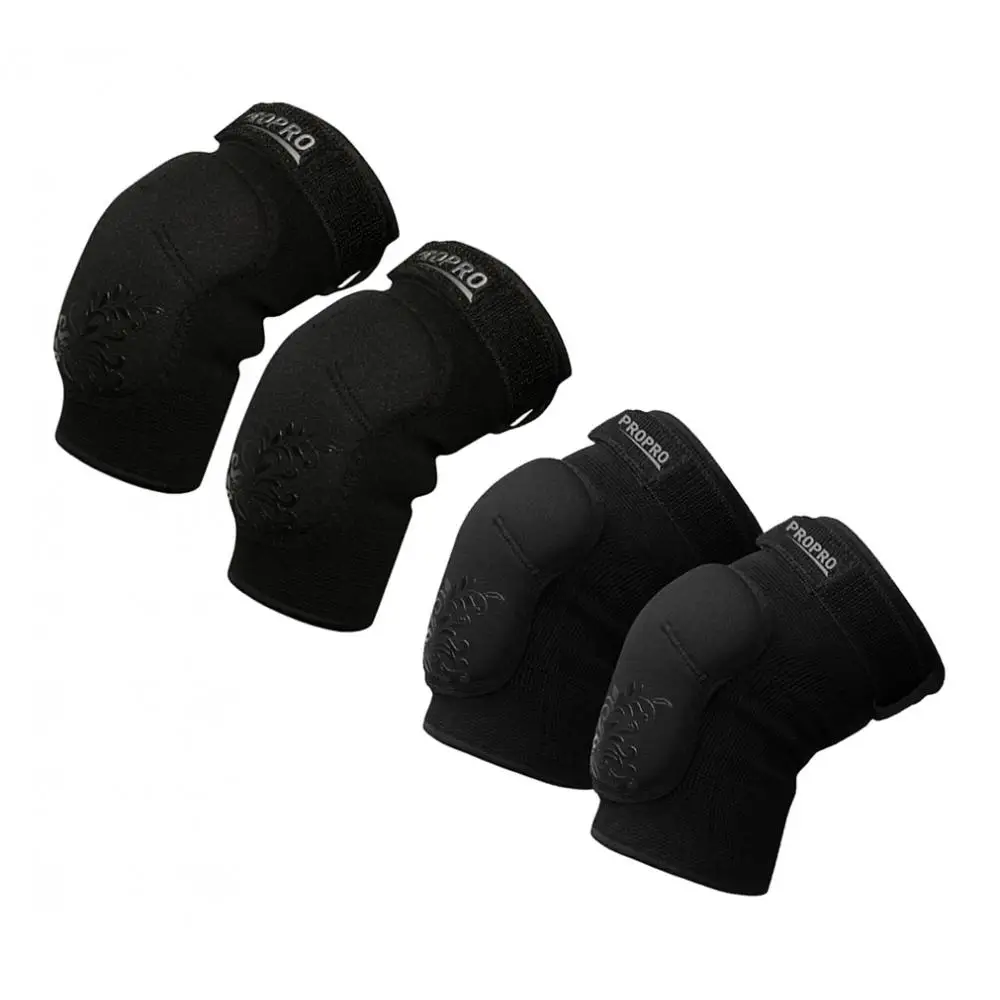 Elbow Knee Pad Protector Support Shield Kit for Skating Skiing Motorcycle