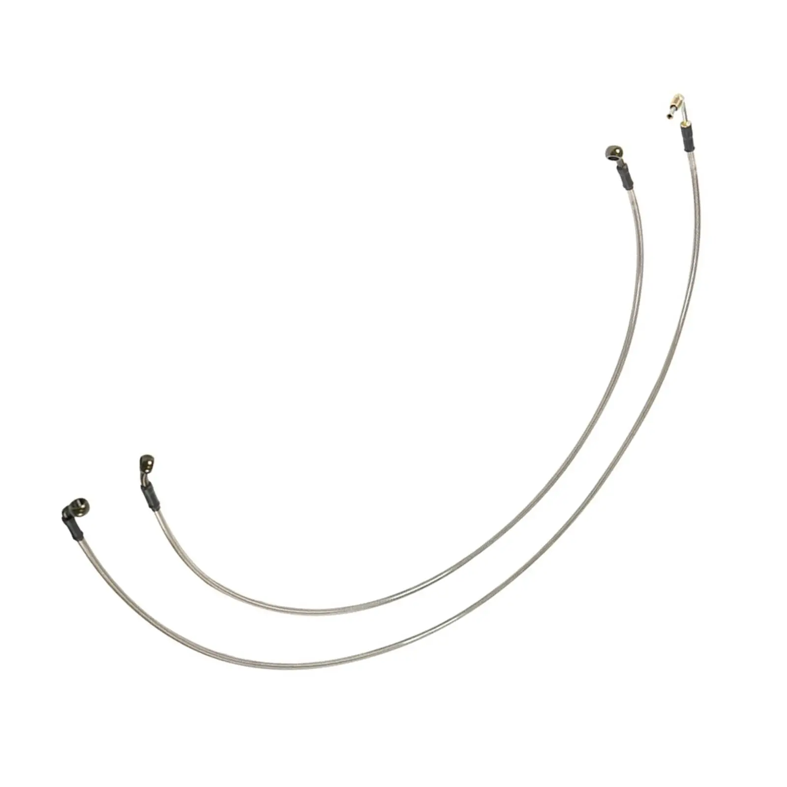 1Pair Extended Front/Rear Brake Lines for Polaris RZR 800 S 800 4 800 XP 900 570 XP 4 900
