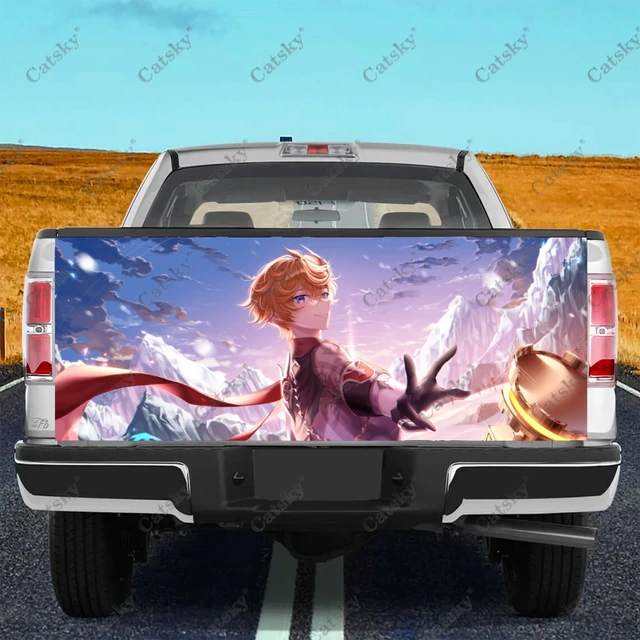 Black Cat Eyes Truck Tailgate Decal Sticker Wrap Cool Car