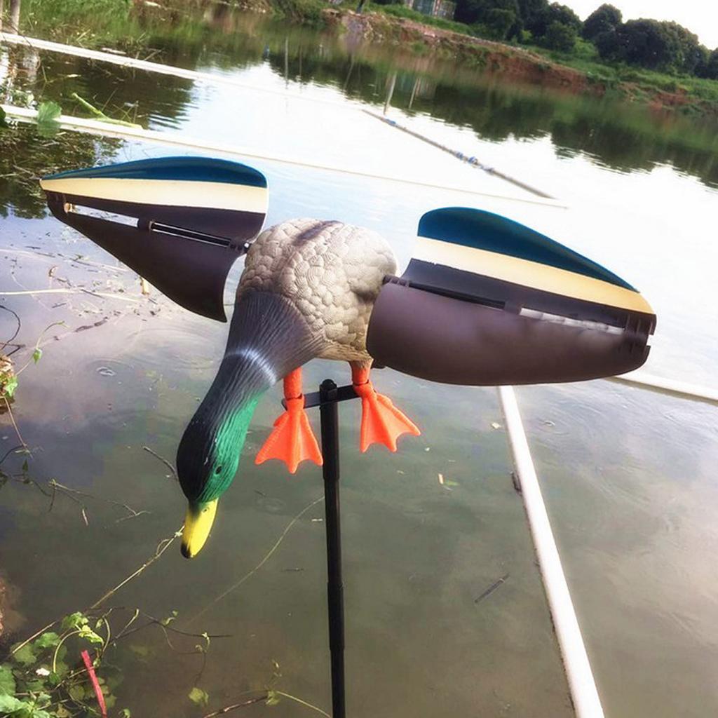 Wind Duck Decoy Outdoor   Wing Mallard Flying Duck Decoy for Hunting Garden