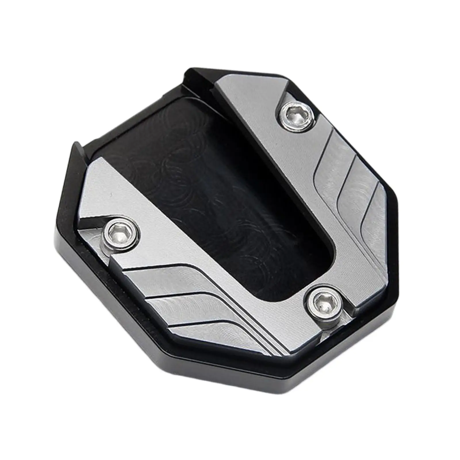Motorcycle Kickstand Extension Pad Universal Replaces Accessories Easily Install Premium Stable Modification Aluminum Alloy