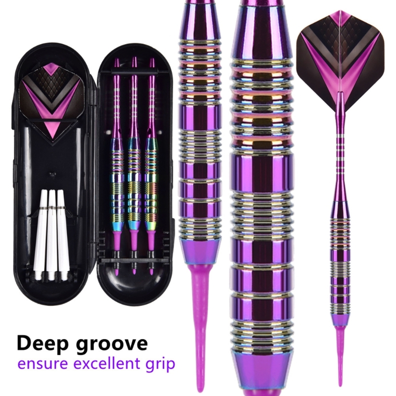 Title 7, Soft Tip Darts Colorful Electroplating Darts wi...