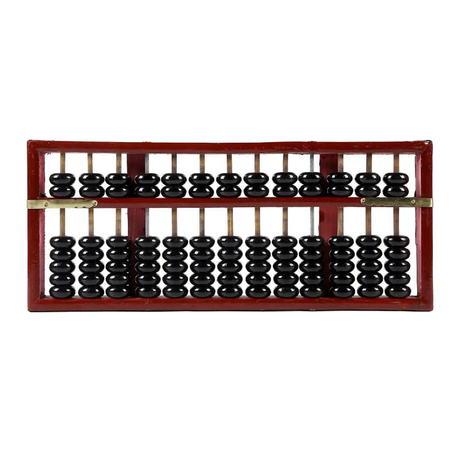 Vintage 13/15/17 Digit Rods Wooden Abacus Wood Frame Beads Chinese Japanese Calculator Mathematics Counting Tool