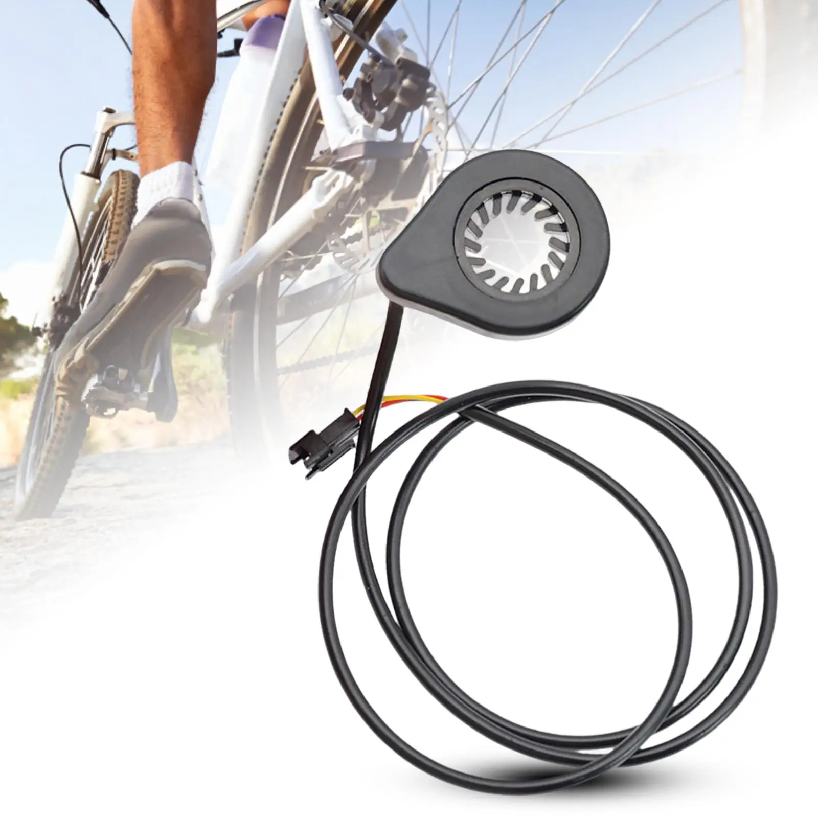 Durable Electric Bicycle Pedal  Sensor Assistant Sensor Accessories Black
