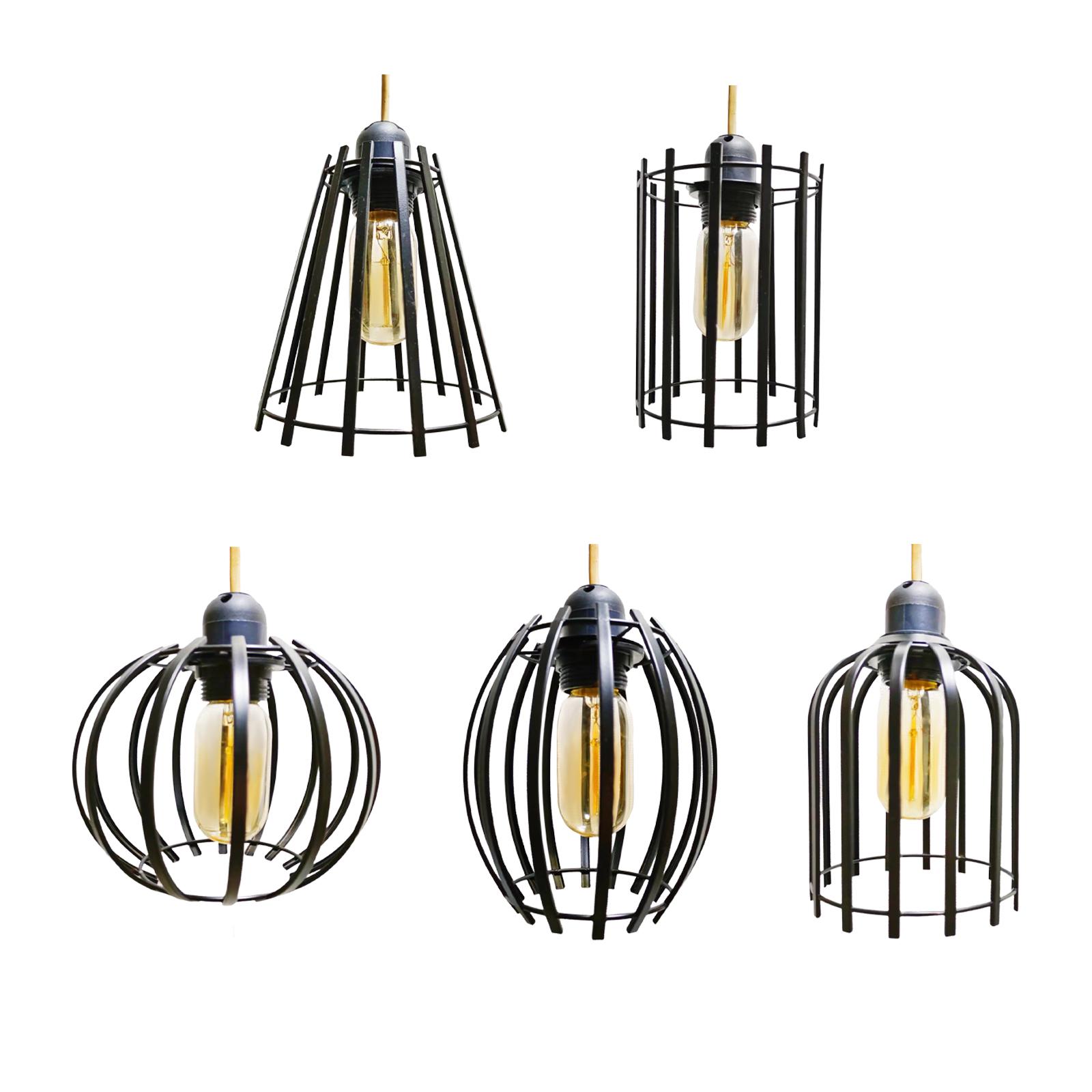 Description Picture 2 of itemPendant Lamp Shade Light Bulb Cover Decorative Bulb Guard Pendant Light Cover for Teahouse Apartment Restaurant Dining Room