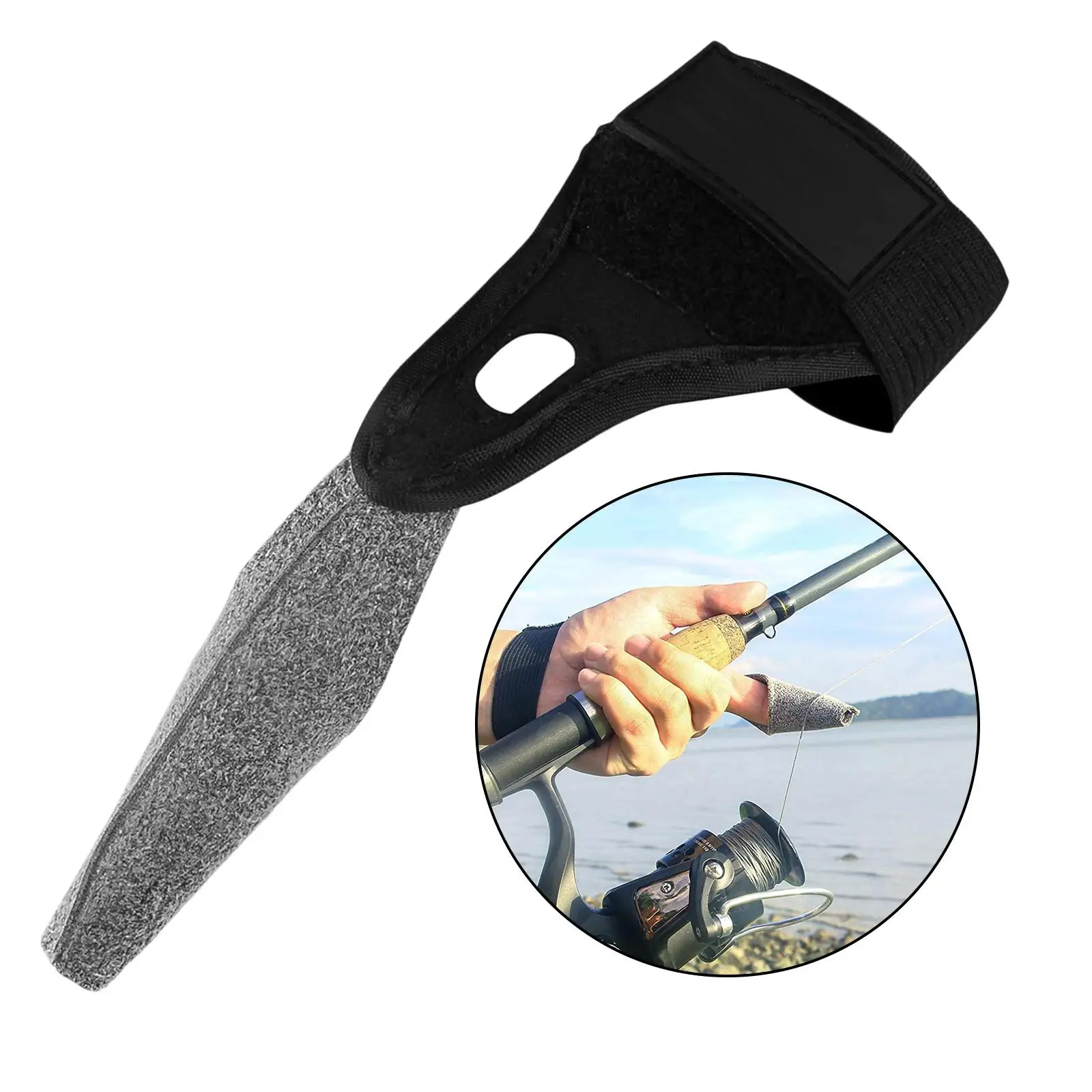 Fly Fishing Glove Non-Slip Elastic Band Stall Protector Fishing Accessories