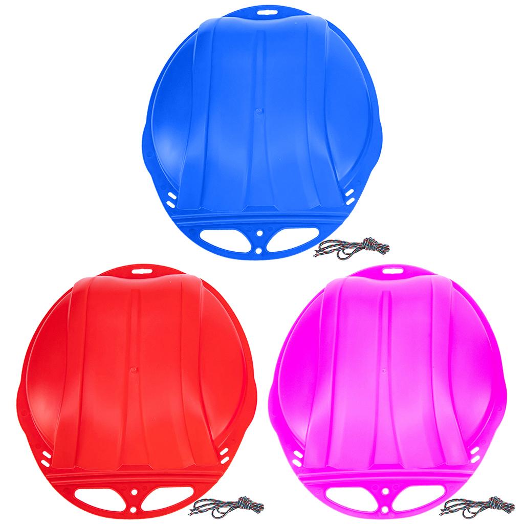 Portable Snow Sleds for Kids Adult Sand Slider Sledge Ski Board Outdoor Skiing Board Sleigh Boys Girls Gift