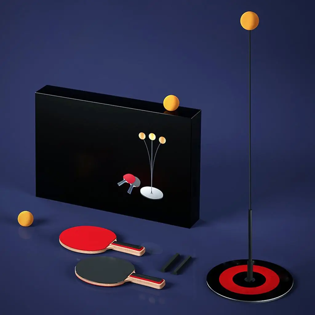 Table Tennis Training Machine Fixed Rapid Pong Ball Stroking Trainer Table Tennis Training Tool