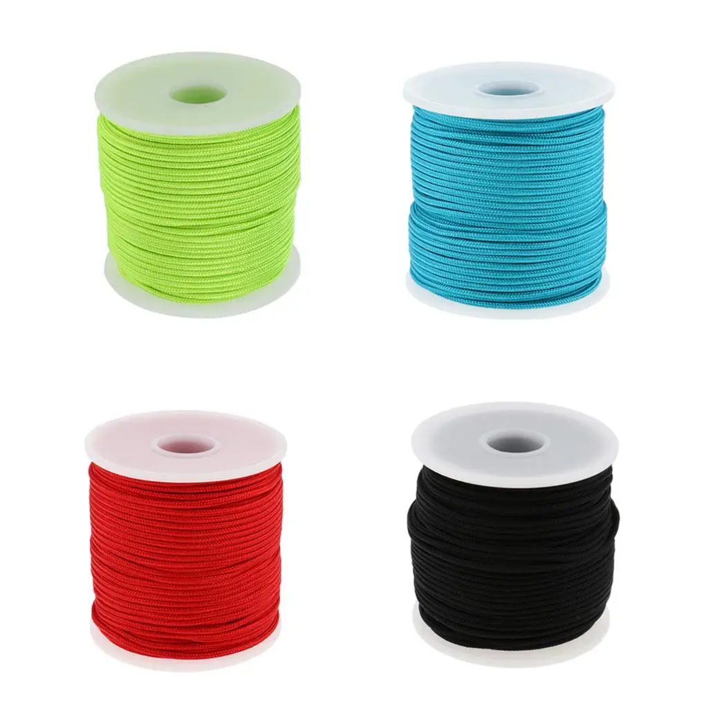 2mm 50m Paracordaaa Parachute Cord Outdoor Tent Guy Line Camping Accessories