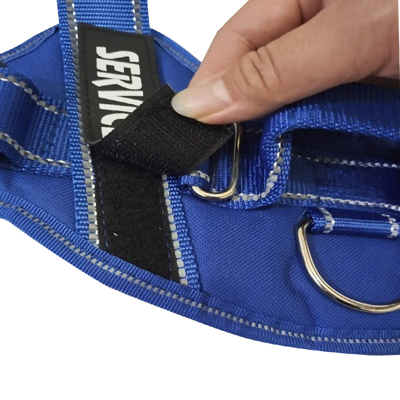 Customized Dog Harness Personalized Reflective Pet Harness For Small Medium Large Dogs Breathable Mesh Pad Dog Harness No Pull