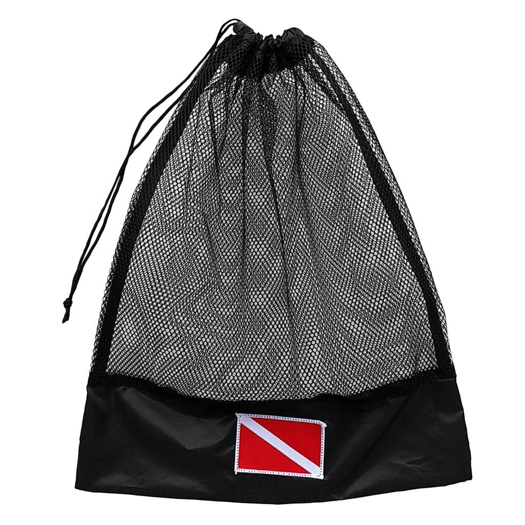 Portable Dive Swimming Mesh gear pouch for Scuba Diving Snorkeling Beach Travel