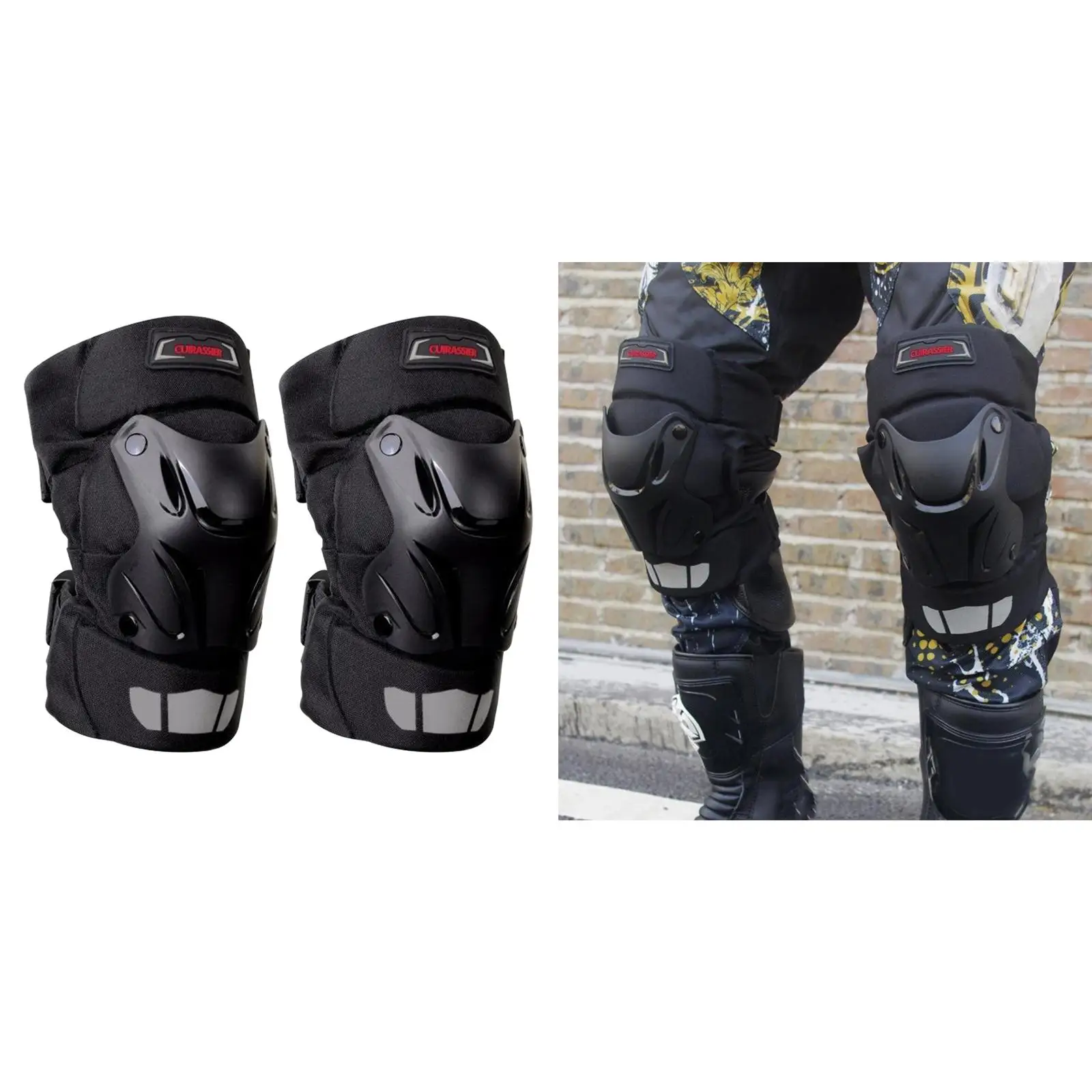 Oxford Cloth Motorcycle knee Pad Sleeve Kneepad Protector Protection 