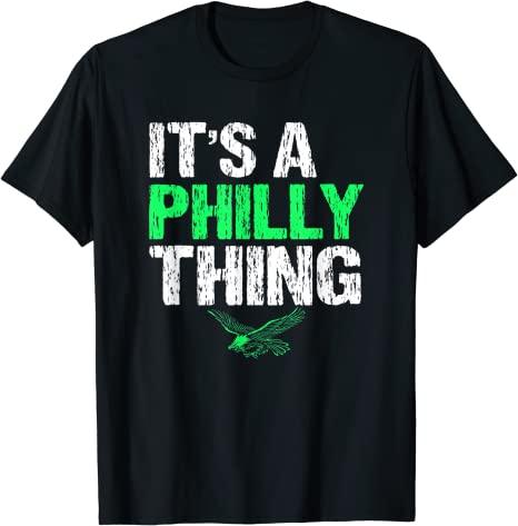 It's a Philly Thing Funny V-Neck T-shirt Philadelphia Championship City of  Brotherly Love Football League Fan Tee