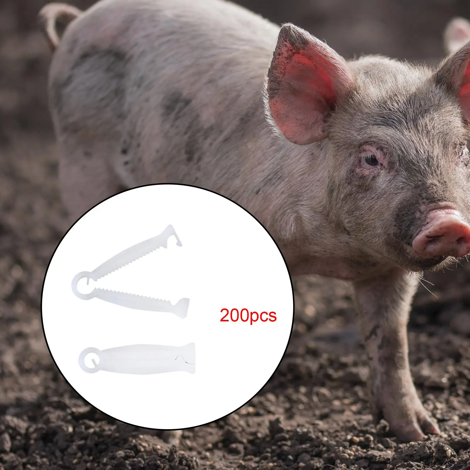 200Pcs Livestock Birth Supplies Disposable Whelping Kits for Lamb Pigs Sheep