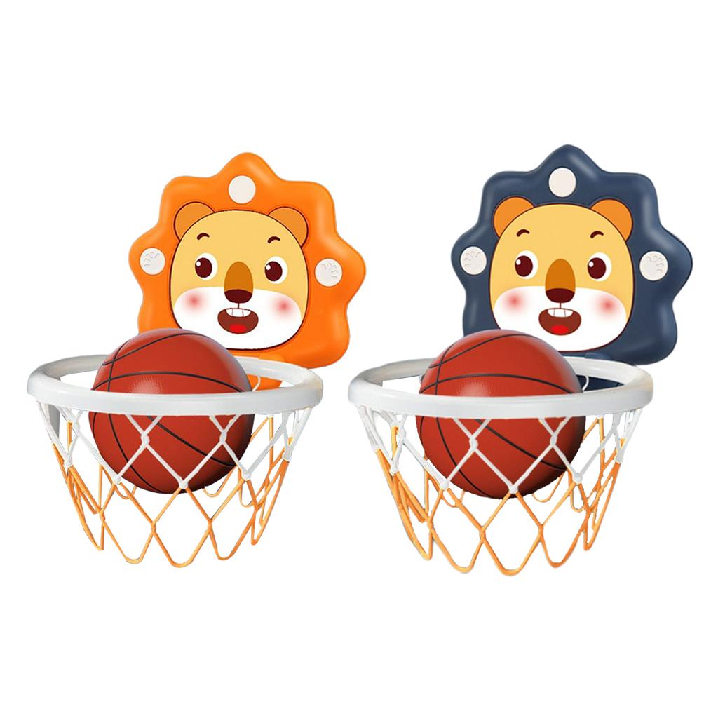 Mini Basketball Hoop Set W/ Basketball and Pump Sport Games Basketball Toys for Home Christmas Birthday Gifts Boys Girls Kids