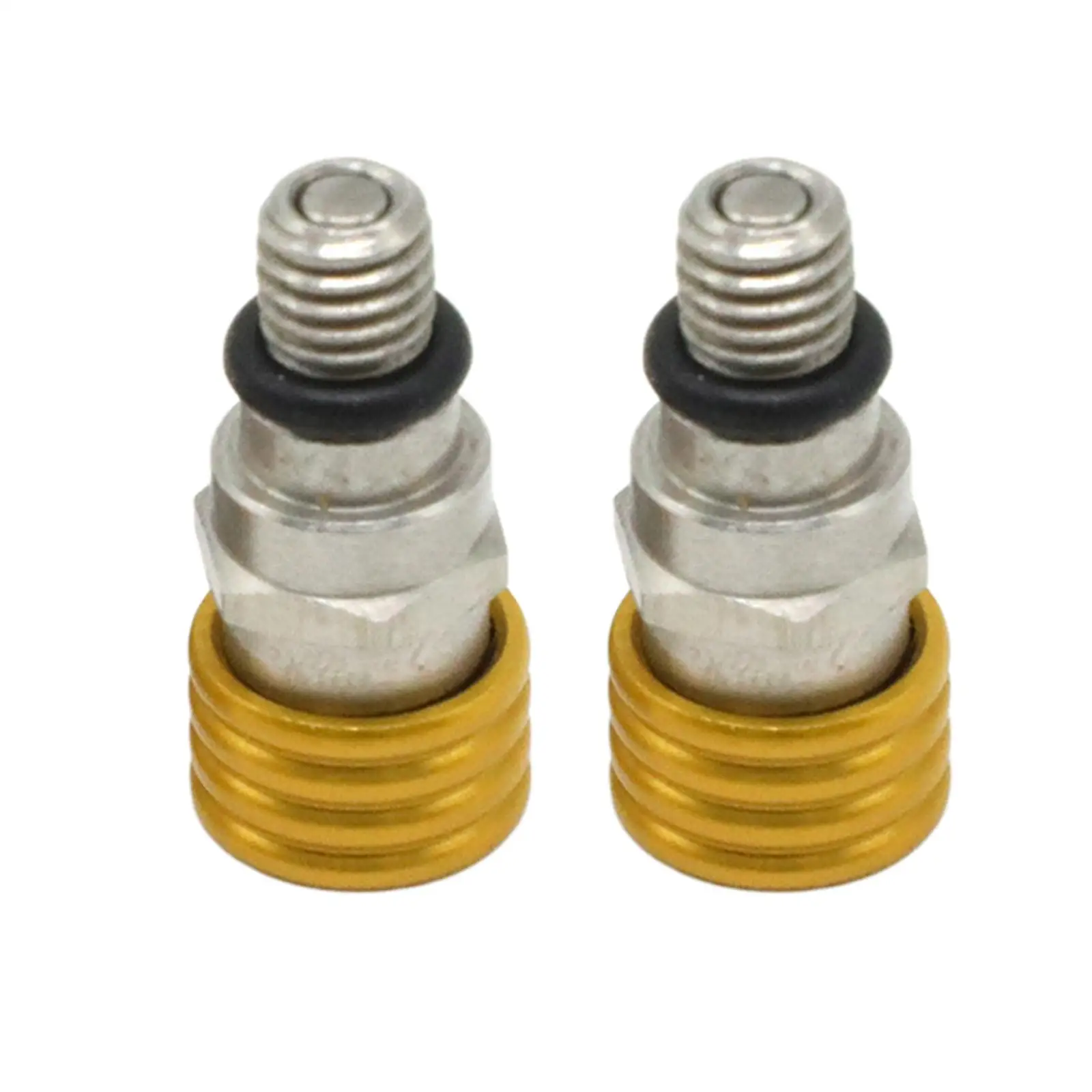 2x M5 0.8mm Fork Air Bleeder Valve for Motorbike Direct Replaces Accessory Durable Spare Parts