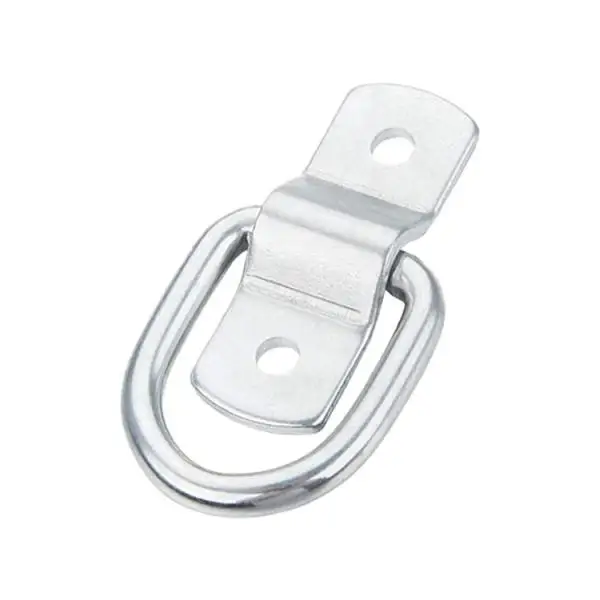 D Ring Tiedown Anchors Cargo Lashing Surface Mount Car Fastener Clip Tie Down Ring for Trucks Vans Boat Trailers RV Campers