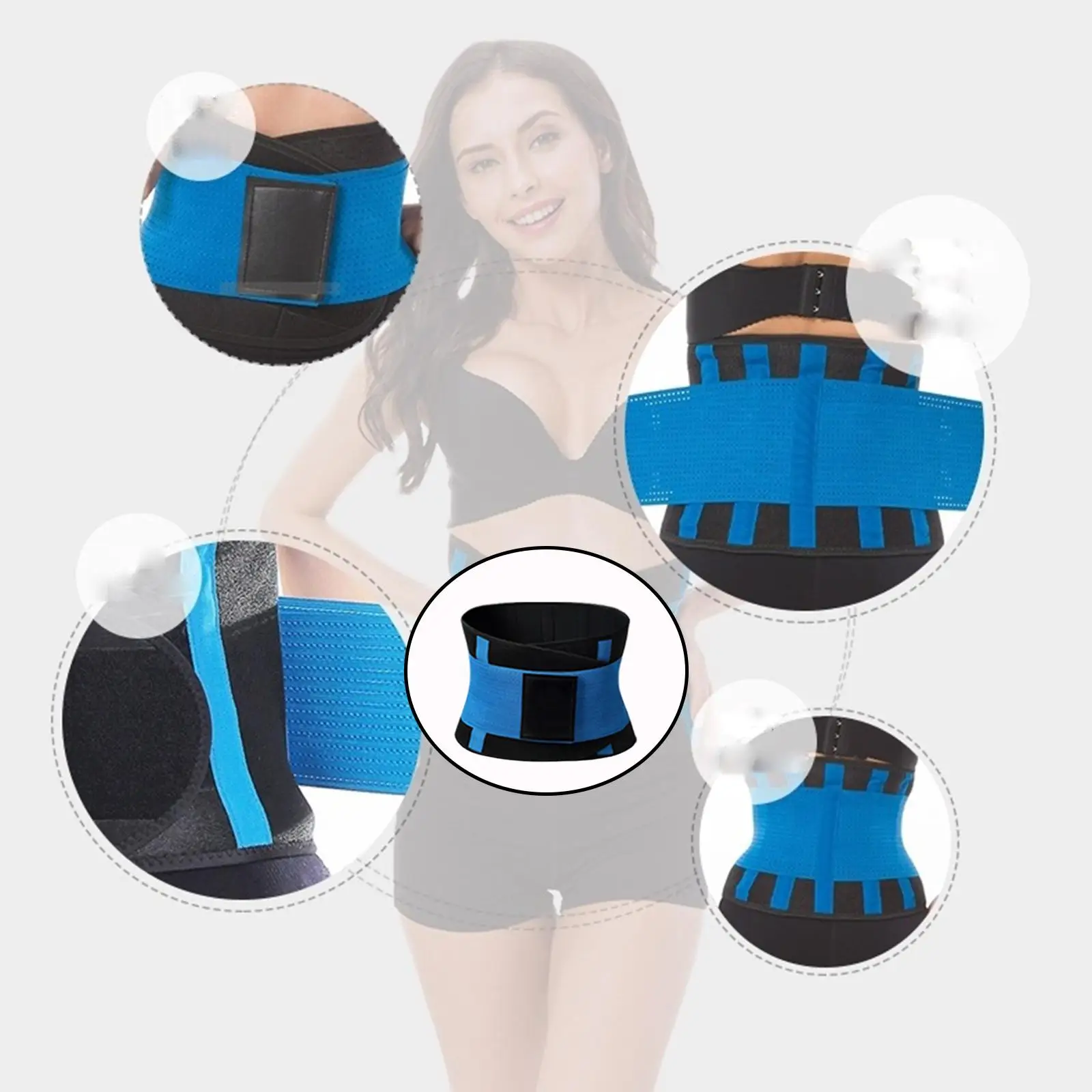 Womens  Thin , Gastrointestinal Belt, Sweat Sauna  Control Belt for Women,   Gym Yo