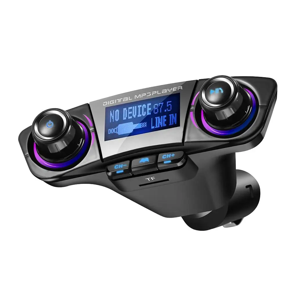 Car Bluetooth FM Transmitter MP3 Player Radio Adapter Kits Dual USB Charger