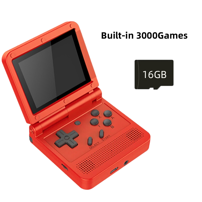 Powkiddy V90 Retro Handheld Game Console 3 Inch Ips Screen System_voghion.com