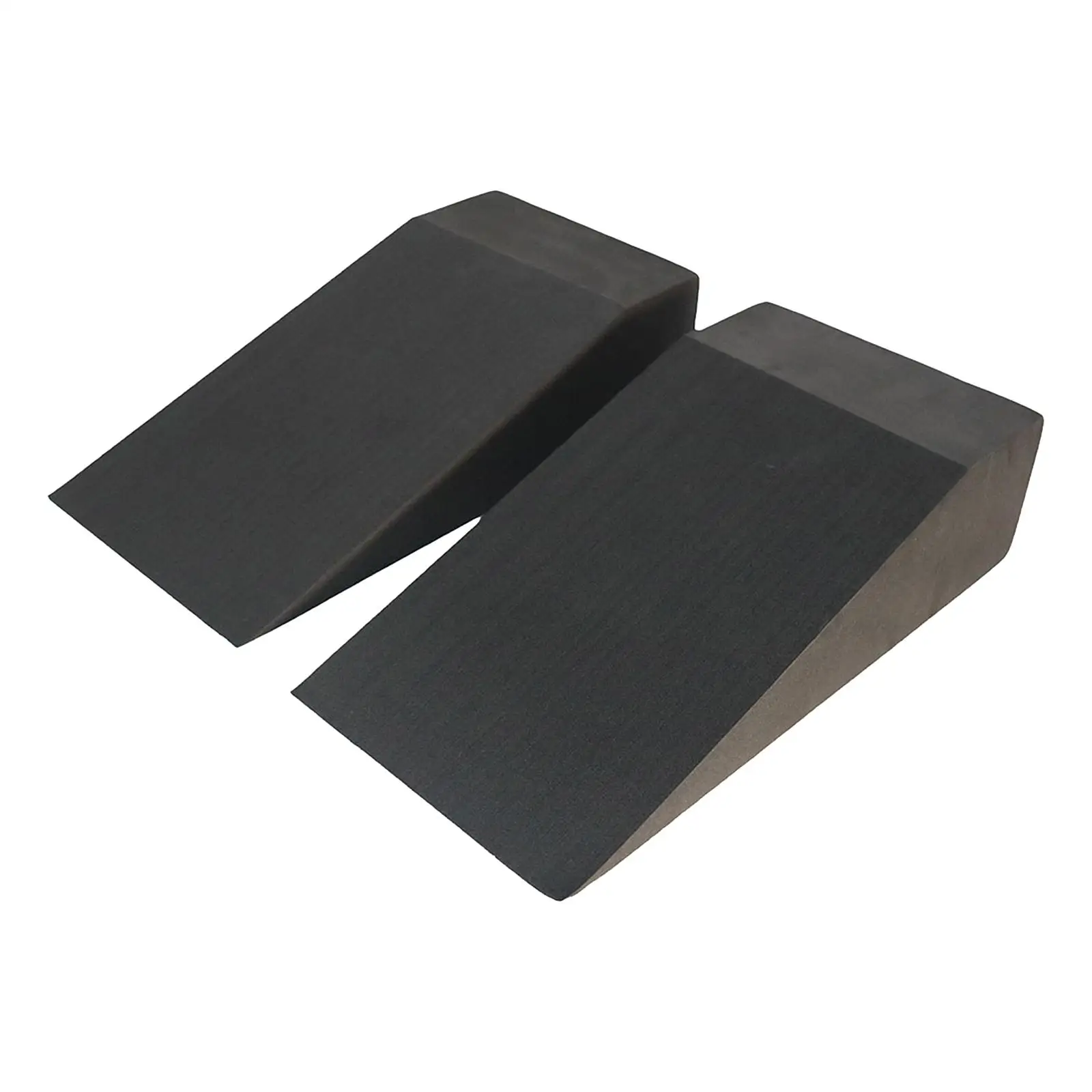 2 Pieces Yoga Blocks Squat Ramp Balancing Practice Squat Wedge Block Heel Elevated Slant Board for Board Gym Stretching Pilates