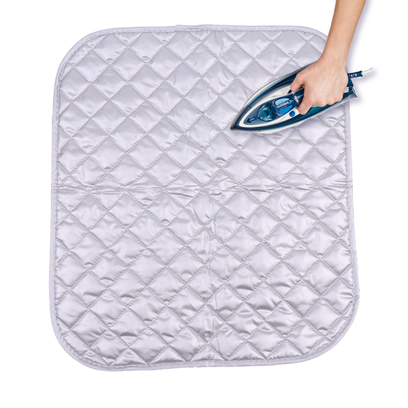 Title 13, 1 Pcs Silver Tabletop Ironing Mat Laundry Mat P...