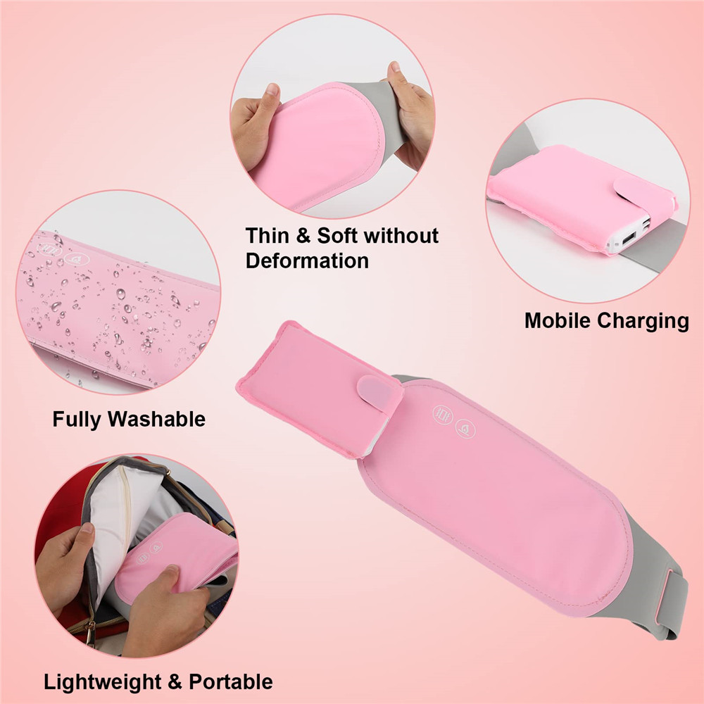 Best of Menstrual Heating Pad Electric Warm Lady Uterus Reduce Menstrual Relief Waist Pain Hot Compress & Massager(Without Power Bank) Reviews & Tips - Image 3