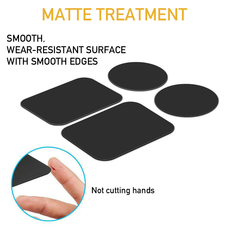 Magnetische Metall Platte Für Auto Telefon Halter Universal Eisen Blatt Disk Aufkleber Halterung Handy Magnet Ständer Für IPhone – Detail 3
